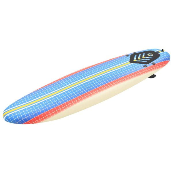 front of the Mosaic Surfboard