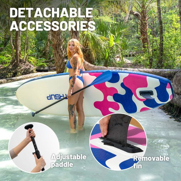 detachable accessories for the paddle board