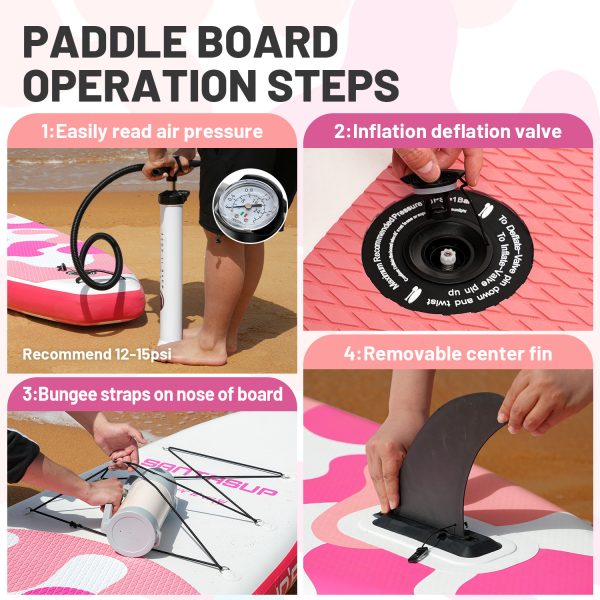 paddle board operation steps