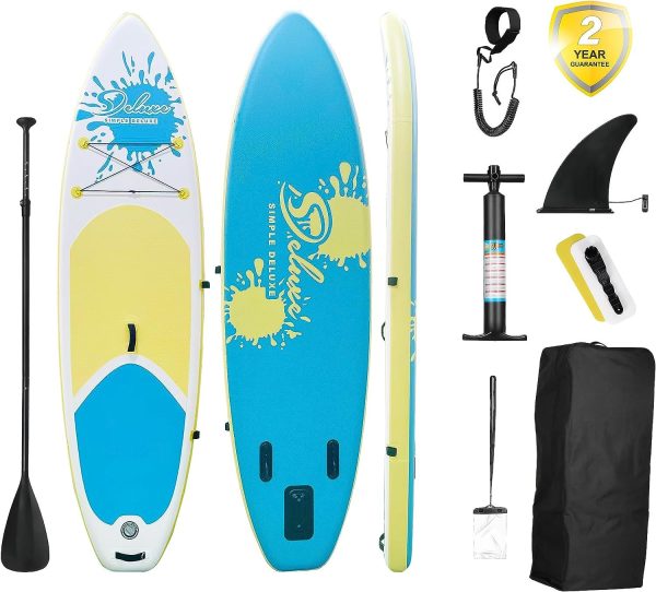 Deluxe Blue Paddle Board