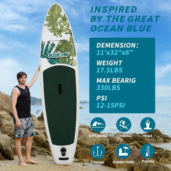 dimensions and specs of a paddle board